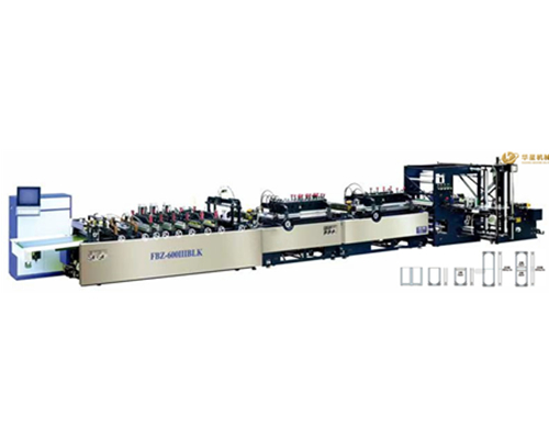 Fbz-600 Ⅲ BLK high speed three side sealing self standing zipper bag making machine